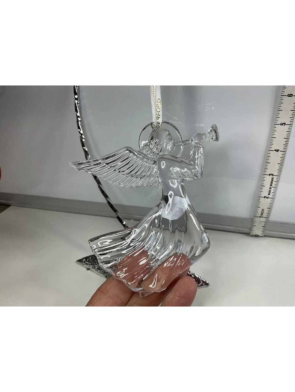Waterford 2022 Cut Crystal Angel Ornament NIB